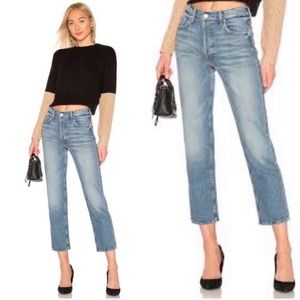 Mother The Tomcat Ankle Jeans in Secret Sister 26 jean denim.